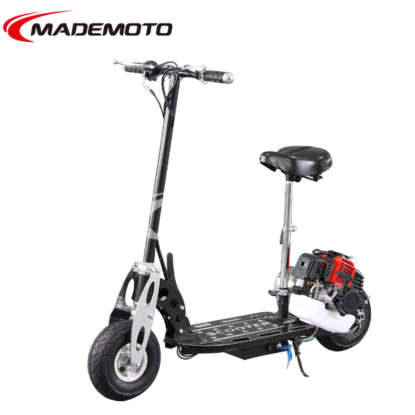 gas scooter with pedals,2 wheel 49cc gas scooter,adult gas scooter GS4902
